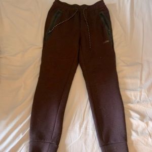 Maroon joggers